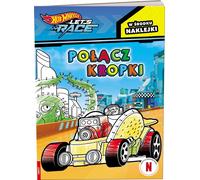 Livret Hot Wheels "Go-karts and Dots" - Reliez les points et lancez-vous sur la piste de course ! Un plaisir parfait pour les petits coureurs !