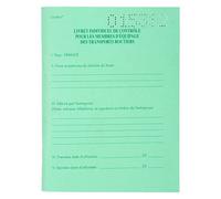 Livret individuel de contrôle des conducteurs 5070E