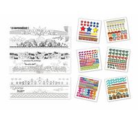 Livret Mes Jolies Couronnes À Décorer : 6 Couronnes + 700 Autocollants