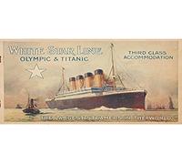 Livret Olympic & Titanic White Star Line - Historique - 20 pages - Unisex - Enfants, Ados - Papier - Indoor - Ne nécessite pas de piles - Manuel - TOYS_AND_GAMES - The Memorabilia Pack Co.