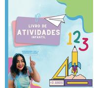 Livro de atividades infantil: Desenvolvimento cognitivo pré-escolar e/ou processo de alfabetização.