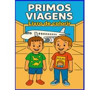 Livro de colorir PRIMOS VIAGENS