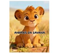 Livro para Colorir - Animais da Savana