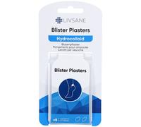LIVSANE Pansements hydrocolloïdes pour ampoules Pansement(S) 8 pc(s)