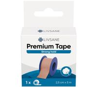 Livsane Premium Tape Brown 2,5cmx5m 1 Pièce
