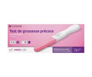 Livsane Test De Grossesse Précoce 1 Pièce