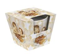 LivuX Dream Angel 1341 Bougie parfumée dans un verre 100 g Durée de combustion env. 25 h Diamètre 7,5 cm