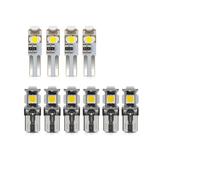 LIVZFRLZ Remplacement Des Ampoules D'éclairage Intérieur Pour Land Rover L319 Discovery 2009-2016 Carte/plafonnier/porte/plancher/coffre Pièces Automobiles(Wit)