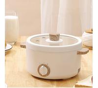 LIWI-NA Marmite électrique, Mini cuiseur à Riz et cuiseur Vapeur de 1,5 L, marmite à Riz Chaude multifonctionnelle pour dortoi[177]