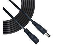 Liwinting 10 Mètres Câble D'extension d'alimentation DC 2.5mm x 5.5mm Câble d'extension DC Plug Mâle à Femelle Connecteur pour Adaptateur Secteur, CCTV Camera Power et Plus - Noir