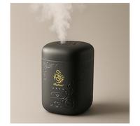 LIWLLIUA 2025 Mini brûleur d'encens électrique, encensoir Arabe pour Voiture, Machine à arômes électrique Portable, Rechargeable par USB, Coffret Cadeau,B38 Black