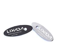 LIXADA 1/2 Pcs VTT Plaquettes de Frein à Disque Outil de réglage de vélo Coussinets de Fixation Assistant Plaquettes de Frein Rotor d'alignement Outils Spacer Kit de réparation pour vélo (2PCS)