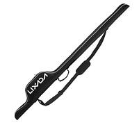 Lixada 1.6m Sac de Canne À Pêche Pliable Étui de Canne à Pêche Sac de Voyage Canne à Pêche Pôle Tackle Cas de Stockage Sac Support de Canne à Pêche Pliant Portable Grande Capacité Bleu/Blanc/Rouge