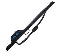 LIXADA 1.6m Sac de Canne À Pêche Pliable Étui de Canne à Pêche Sac de Voyage Canne à Pêche Pôle Tackle Cas de Stockage Sac Support de Canne à Pêche Pliant Portable Grande Capacité Bleu/Blanc/Rouge