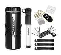 Lixada 14 en 1 Kit d'outils de réparation de vélo avec mini pompe bouteille pour outils de vélo 750 ml Set de vélo Mend Multi Fonction