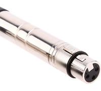Lixada 2.4G ISM DMX512 Wireless Female XLR Receiver LED Lighting for Stage PAR Party Light with Antenna