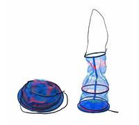 Lixada 25 * 65cm Mini Fishing Portable Plié Filet de Pêche Bourriche Pêche Pliable Pêche