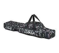 LIXADA 3 Couches Sac de Canne à pêche Canne Pliante Portable étui de Transport Moulinet de pêche Sac de Rangement étui