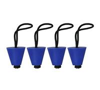 LIXADA 4 pcs Kit de Bouchon de Scupper Kayak Universel Kit de Bouchon de Scupper Kayak Trous de Drain de Canoë Bouchon Bouche Prise d'eau pour Kayak Bouchon Universel pour Kayak