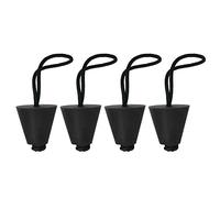 LIXADA 4 pcs Kit de Bouchon de Scupper Kayak Universel Kit de Bouchon de Scupper Kayak Trous de Drain de Canoë Bouchon Bouche Prise d'eau pour Kayak Bouchon Universel pour Kayak