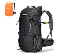 Lixada 50L Sac à dos avec Housse Imperméable pour Sport Randonnée Trekking Camping Backpack Voyage Paquet Alpinisme Escalade