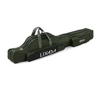 lixada Angel Carrier Sac de Rangement Portable en Toile pour pêche 100 cm/130 cm/150 cm, Vert armée, 130 cm, Portable