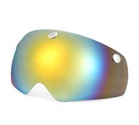 LIXADA Casque de vélo de Montagne, Casque de Moto avec rétroéclairage, visière magnétique Amovible, Protection UV pour Hommes et Femmes