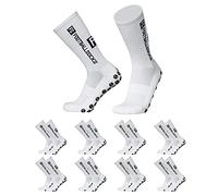 Lixada Chaussettes de football unisexes pour homme et enfant,Chaussettes de compression antidérapantes,Séchage rapide,Pour football, basket-ball, marathons, 2/3/4/6/8/10 paires (en option)/39-46