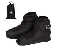 LIXADA Chaussons en Duvet pour Le Camping d'hiver, Unisexe Chaussettes Thermiques d'oie Doux Imperméable Chauffe-Pieds Chaussons en Duvet pour Tente/Sac de Couchage/Maison