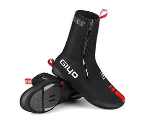 Lixada Couvre-Chaussures de Cyclisme Imperméable Coupe Couvre-Chaussures VTT Route Vélo Vélo Hiver Couvre-Chaussures Protecteur S-XXXL