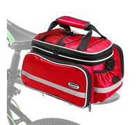 Lixada Étanche Vélo Sac de Siège Arrière Vélo Vélo Tronc Sac Vélo Sacoche Sac à Bandoulière avec Housse de Pluie