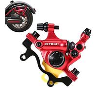 LIXADA Etrier de Frein à Disque de Roue Arrière pour Scooter Électrique Scooter Frein à Disque Kit D'Adaptateur de Frein Hydraulique de Scooter Étriers de Frein à Disque Hydrauliques
