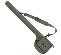 Lixada Étui de Transport pour Canne à pêche à la Mouche, Sac de Rangement en Toile pour Cannes à pêche, moulinets de Cannes à Mouche, étui de Transport Durable