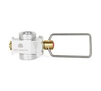 Lixada Gas Saver Plus, convertisseur de gaz, recharge de réservoir plat, adaptateur de conversion, adaptateur de gaz de camping, pour bouteille de type buse/cartouche de gaz butane/bidon de valve