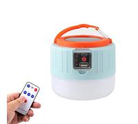 Lixada Lampe de camping solaire à LED, rechargeable par USB, lampe de tente portable, étanche, avec batterie externe, convient pour le camping, les urgences, l'extérieur, la randonnée