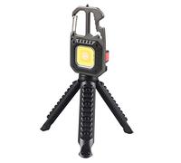 Lixada Lampe de poche portable avec support porte-clés rechargeable pour camping, pêche, urgence