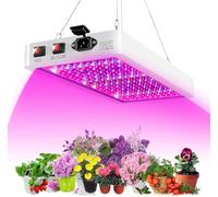 Lixada Lampe pour Plantes 80W (216 LEDs), Lampe de Croissance à Spectre Complet, Imperméable, pour Graines, Fleurs, Serres et Jardinage d’Intérieur