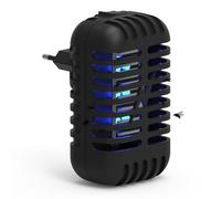 Lixada Mini lampe de destruction de moustiques pour la maison, tapette électrique silencieuse pour la maison, lampe de destruction des moustiques, fonctionnement silencieux, lampe anti-moustique