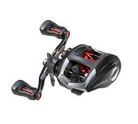 Lixada Moulinet Baitcasting Roulement à billes haute vitesse 12 + 1 Bobine de pêche avec système de freinage magnétique, ., Noir , Rechts Hand