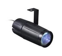 Lixada Pinspot LED DJ Effet Lumière, Lampe de scène Party Club Bar, AC90-240V 10W LED Mini Beam Spot Stage Light Fixture pour Disco KTV Bar Club Party Entertainment DJ