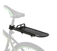 Lixada Porte-Bagages Universel Rétractable en Alliage d’Aluminium - Support Arrière Post-Rack pour Vélo, Sacoches de Transport