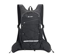 Lixada Sac à dos de vélo 8L, sac à dos de vélo léger sac de voyage de sport de plein air pour la randonnée, le cyclisme, la randonnée, le camping et le marathon, Noir