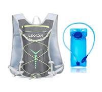 Lixada Sac à dos d'hydratation en nylon avec poche d'hydratation de 2 L pour cyclisme, course à pied, vélo
