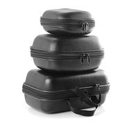 LIXADA Sac à Moulinet de pêche résistant aux Chocs et à l'eau - Housse de Protection pour Bobine de pêche, Noir ou Marron, s, Classique