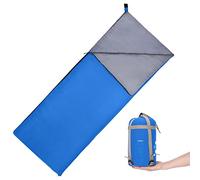 Lixada Sac de couchage ultra-léger pour camping, voyage, randonnée - multifonctions, bleu