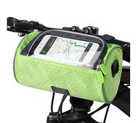 Lixada Sac de Guidon de Vélo Étanche Sac Avant de Vélo Support de Téléphone à Écran Tactile Sac Pack Sac de Rangement Sacoche 22 * 12cm