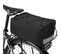 Lixada Sac Isotherme Multifonction pour vélo - pour siège arrière de vélo - Porte-Bagages - Noir - 2
