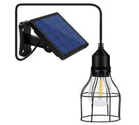 Lixada Sensitive Light IP65 Suspension solaire E27 étanche pour jardin, cour, terrasse, balcon 2