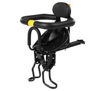 Lixada Siège Avant pour vélo de sécurité Enfant Selle Enfant avec pédales Support pour vélo de Course VTT