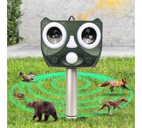 Lixada Soar Répulsif Animaux Oiseau Renard Chat Appareil de dissuasion Ultrasonique pour Jardin, Ferme, Cour